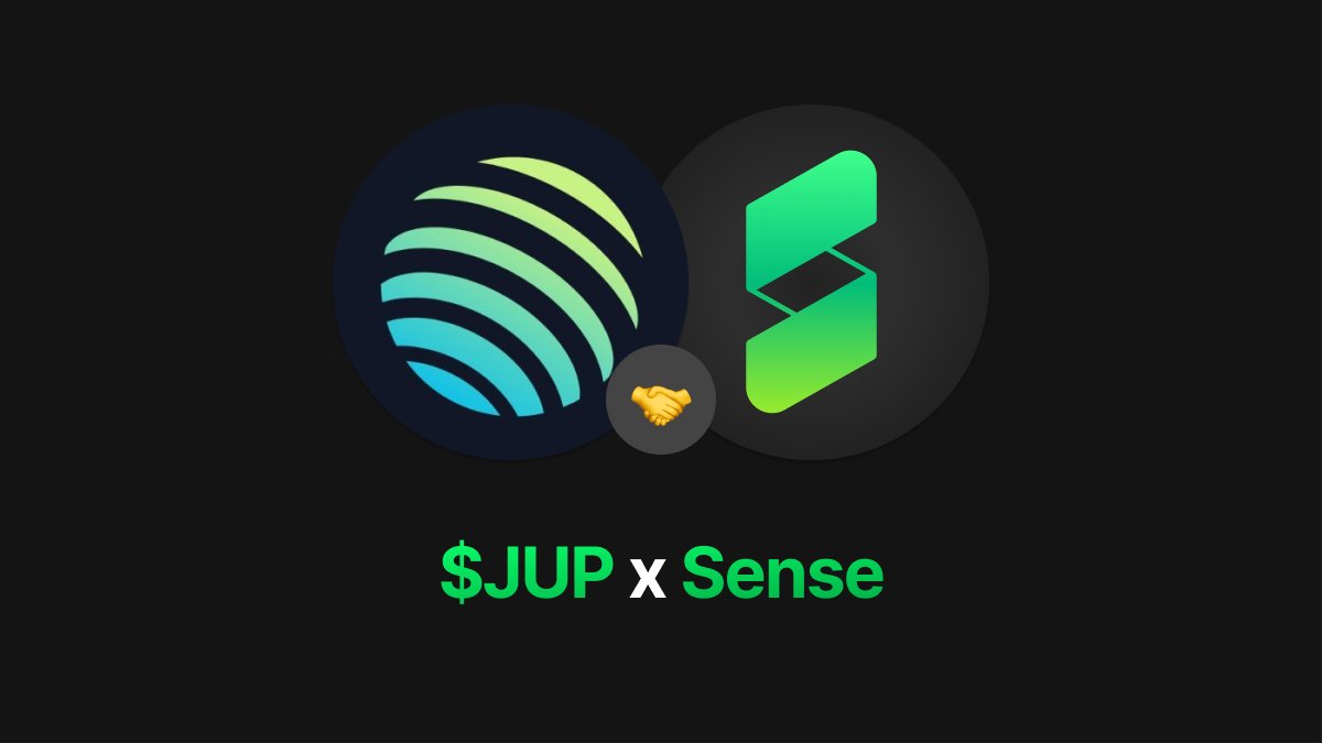 Today is all about @JupiterExchange! In honor of this historic event, we are giving away 100 $JUP. Like, Follow, RT & Join Discord (Hunter Role): discord.gg/WZV9hkPe