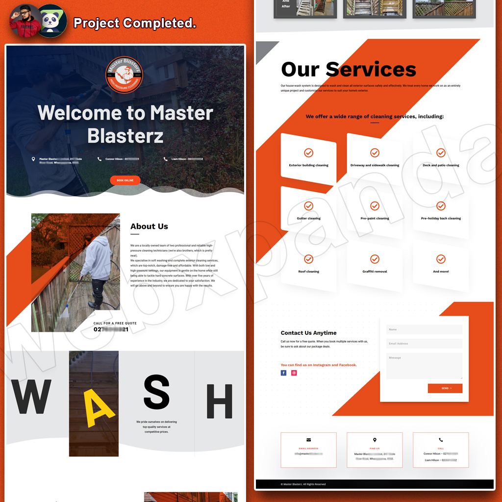 Mdredoy32813729's tweet image. Professional Business has a professional business website so that potential clients can also trust your service and your brand. #projectcompleted #webxpanda
#webagency #freelancer #webdeveloper #webexpert #redesign #everyone #smallbusiness #smallbusinessowner #cleaningservice