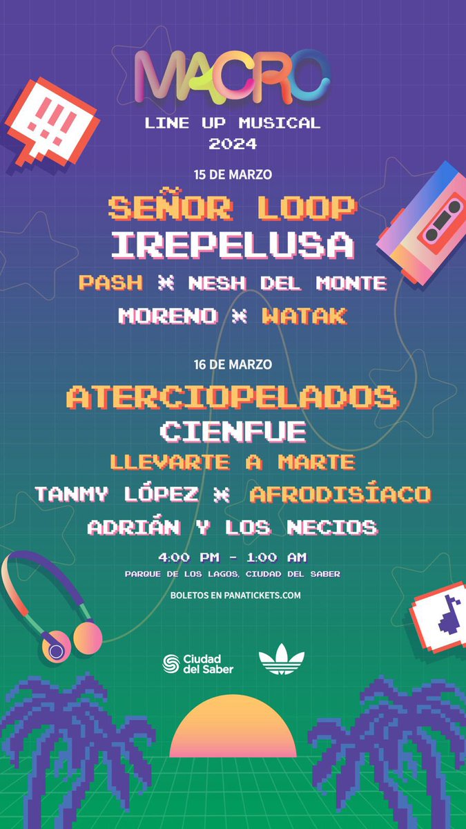 LINEUP MUSICAL MACRO 2024 🔥🔥🔥