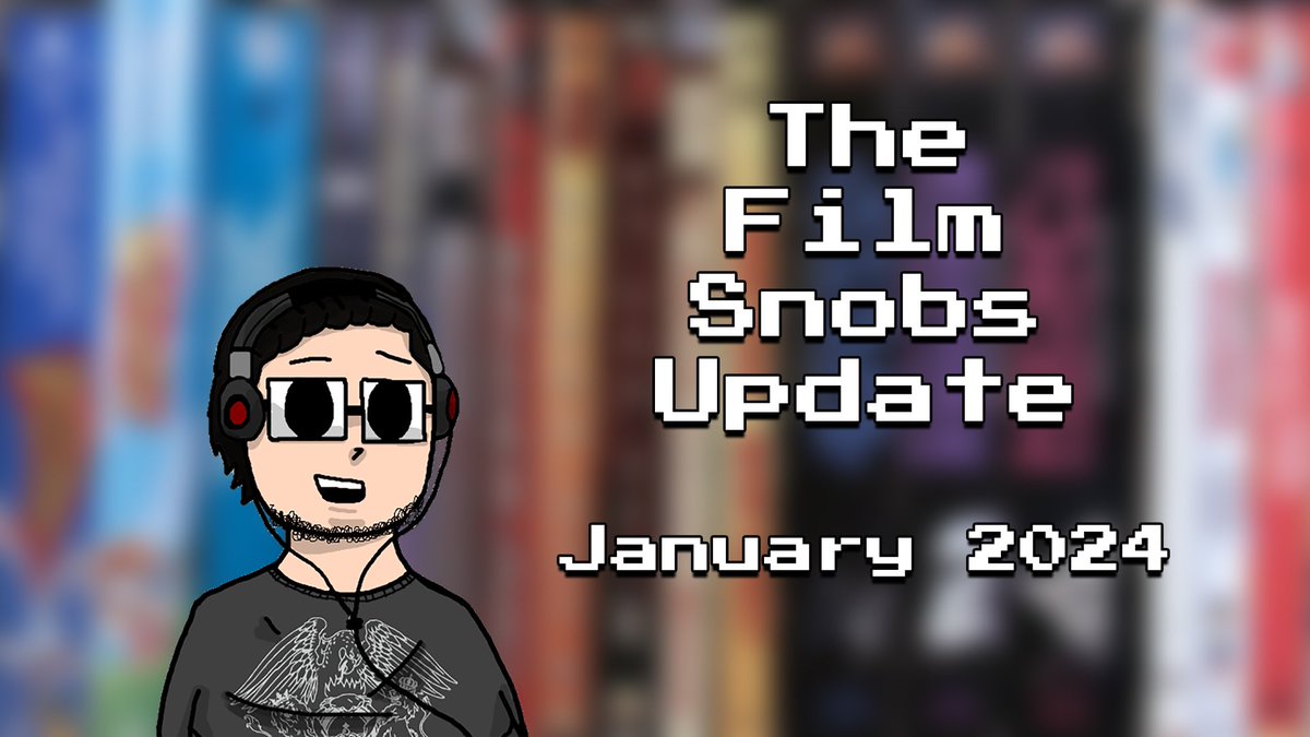 FilmSome's tweet photo. Out on our YouTube channel is the first in a series of monthly videos.

https://t.co/UsZ7HDCJJS

#thefilmsnobsupdate #january2024 #retsnobs #somefilmsnobsarchive #somefilmsnobs https://t.co/ilba2mHOYb
