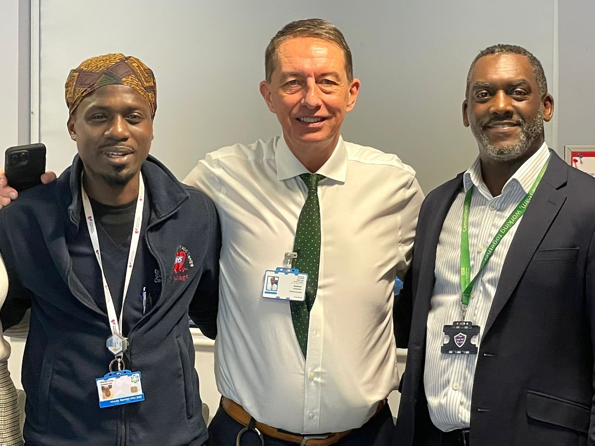 We welcomed our CEO @M_J_Hopkins at the Essex Cardiothoracic Centre to showcase our specialist cardiac services including heart failure, arrhythmia and of course ICC. Great to have the executive teams engaged in our vision for the department 🙏🏾