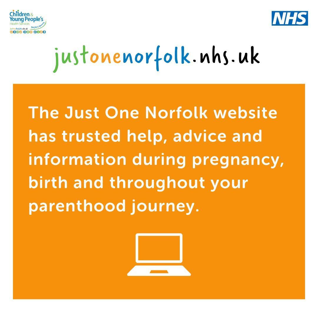Families and professionals can visit the Just One Norfolk website at any time to access help and advice on a wide range of topics to help get advice throughout the parenting journey. 

Visit justonenorfolk.nhs.uk 

#ChildrensHealthServices #FamilySupportNorfolk