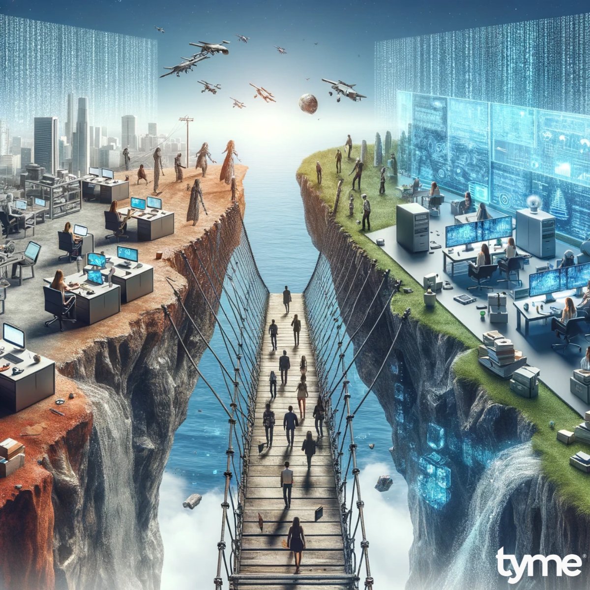 tymetalent's tweet photo. La tecnología: un puente hacia el potencial del Talento Humano. 🌉

En un mundo donde la tecnología avanza a pasos agigantados, es esencial para las organizaciones reconocer su valor no solo como una herramienta, sino como un puente que conecta y potencia el talento humano. 🔧 https://t.co/96vDWA1uww