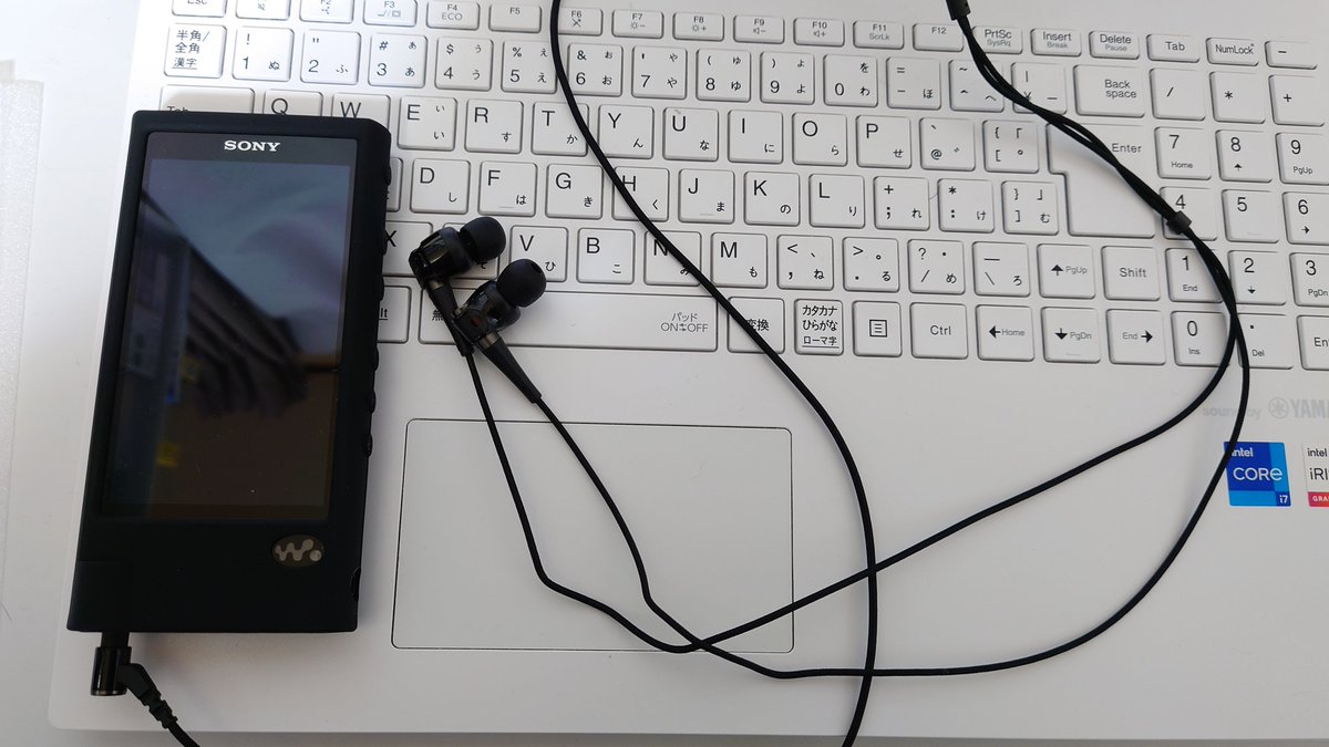 Music_peace_51's tweet photo. 「NW-ZX2」で「ラディウス HP-NX100」のイヤホンの試聴もしてみる🎧。

#SONY
#ウォークマン
#NWZX2
#ポタオデ https://t.co/ToDdbOiKNI
