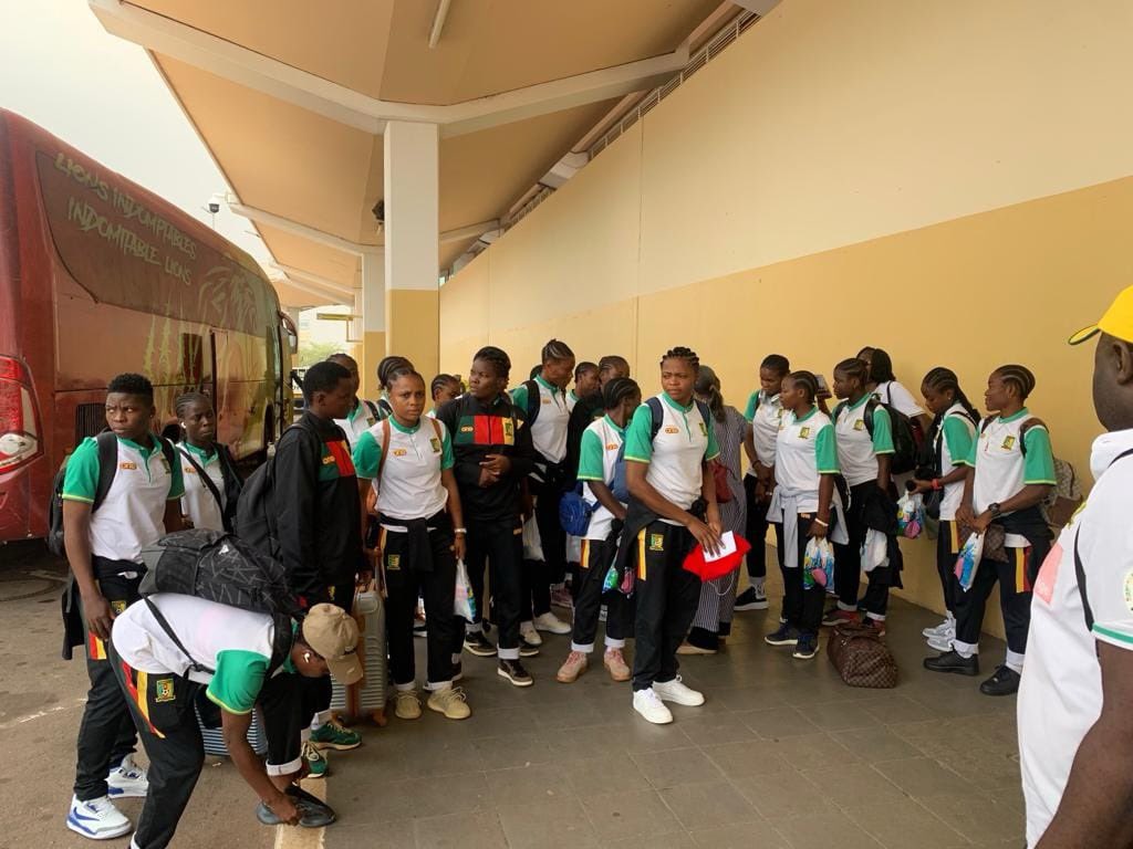 Les #Lionnes17 quittent le pays ce mercredi pour Ettebe (Ouganda) via Addis Abeba. Elles affrontent l'Ouganda le 03 février à Kampala dans le cadre du 2e tour qualificatif à la prochaine Coupe du monde U17 dames prévue en République Dominicaine. #OUGCMR|#U17FIFAWWC2024Q|