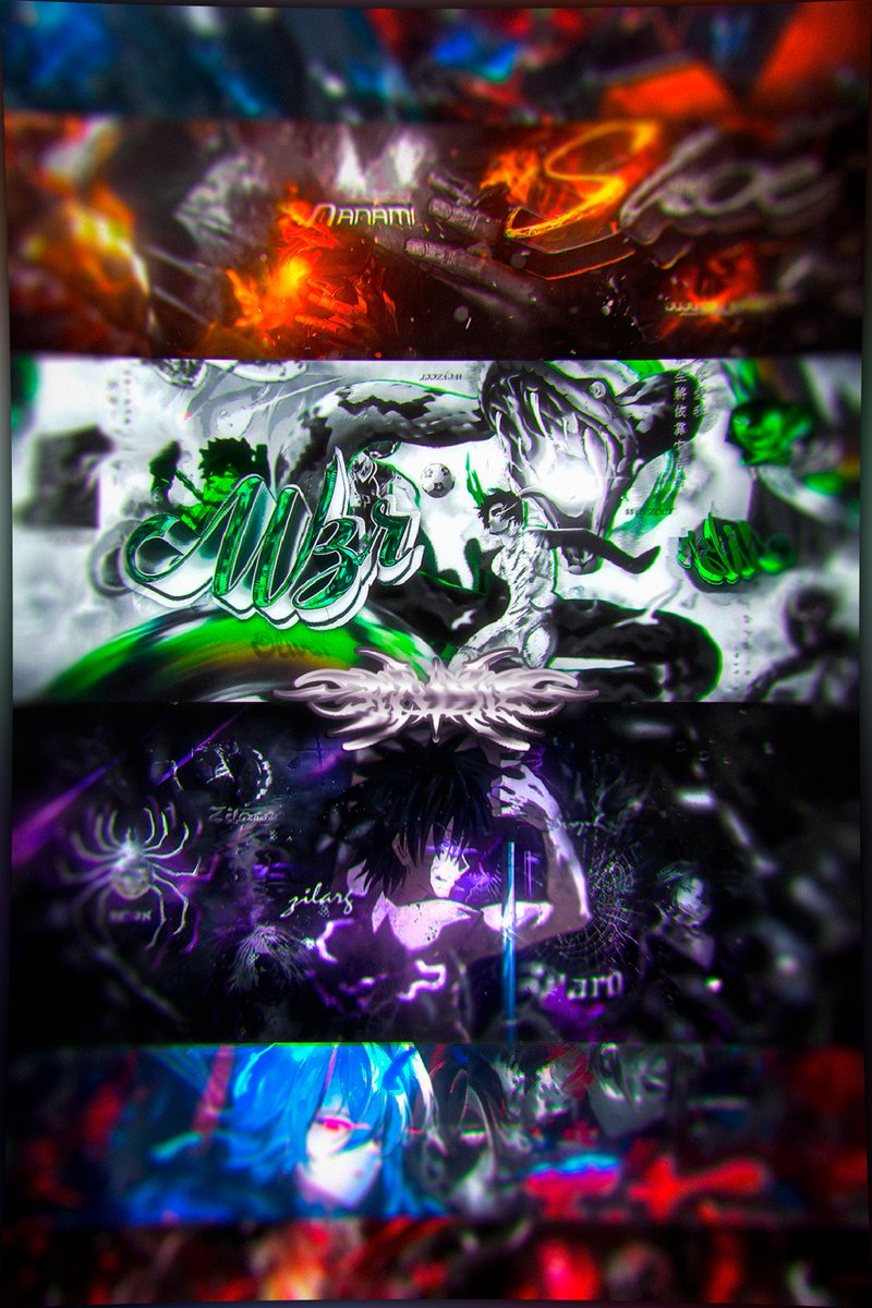 I'm making free anime headers for Twitter until February 10th😆