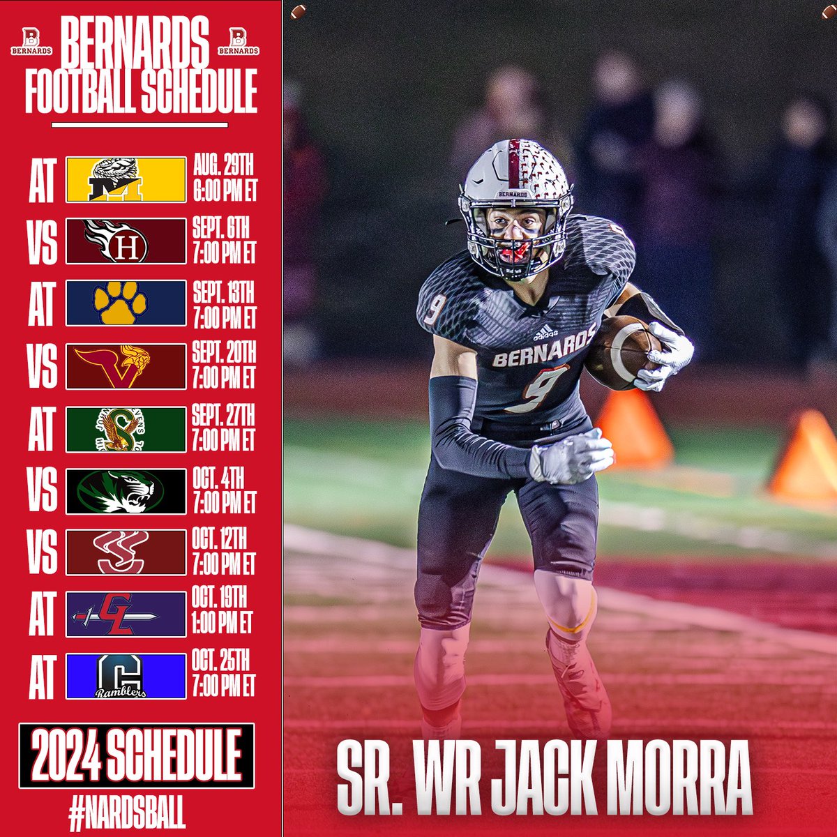 Bernards HS Football tweet media
