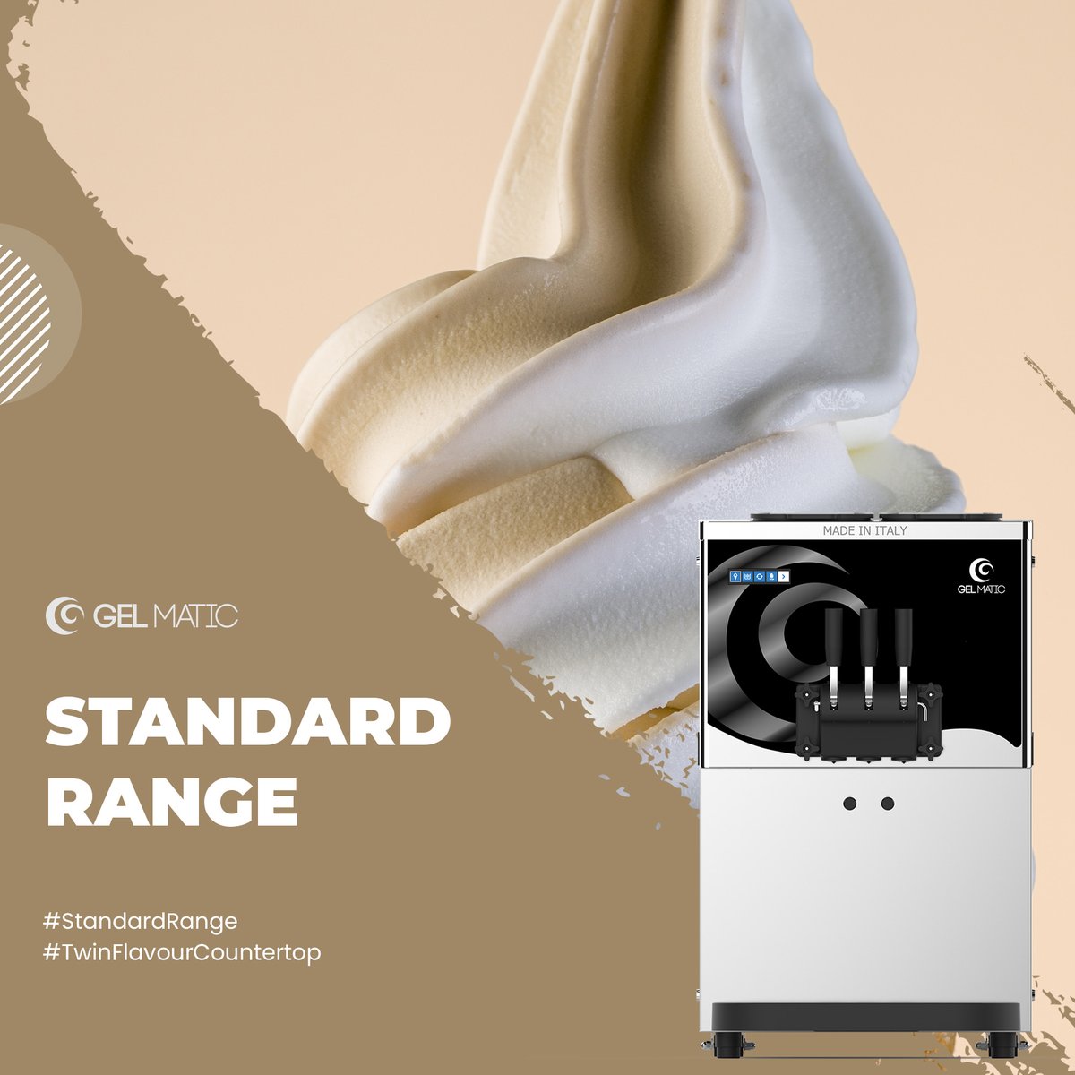 Standard Range!

#twinflavour #countertopmachines #standardrange #gelmatic #gelmaticitalia #gelmaticworld #gelmaticmachines #ExpressGelato #frozenyoghurt #softicecream #gelatosoft #expressblendingandfreezing

gelmatic.com/it/prodotti/st…