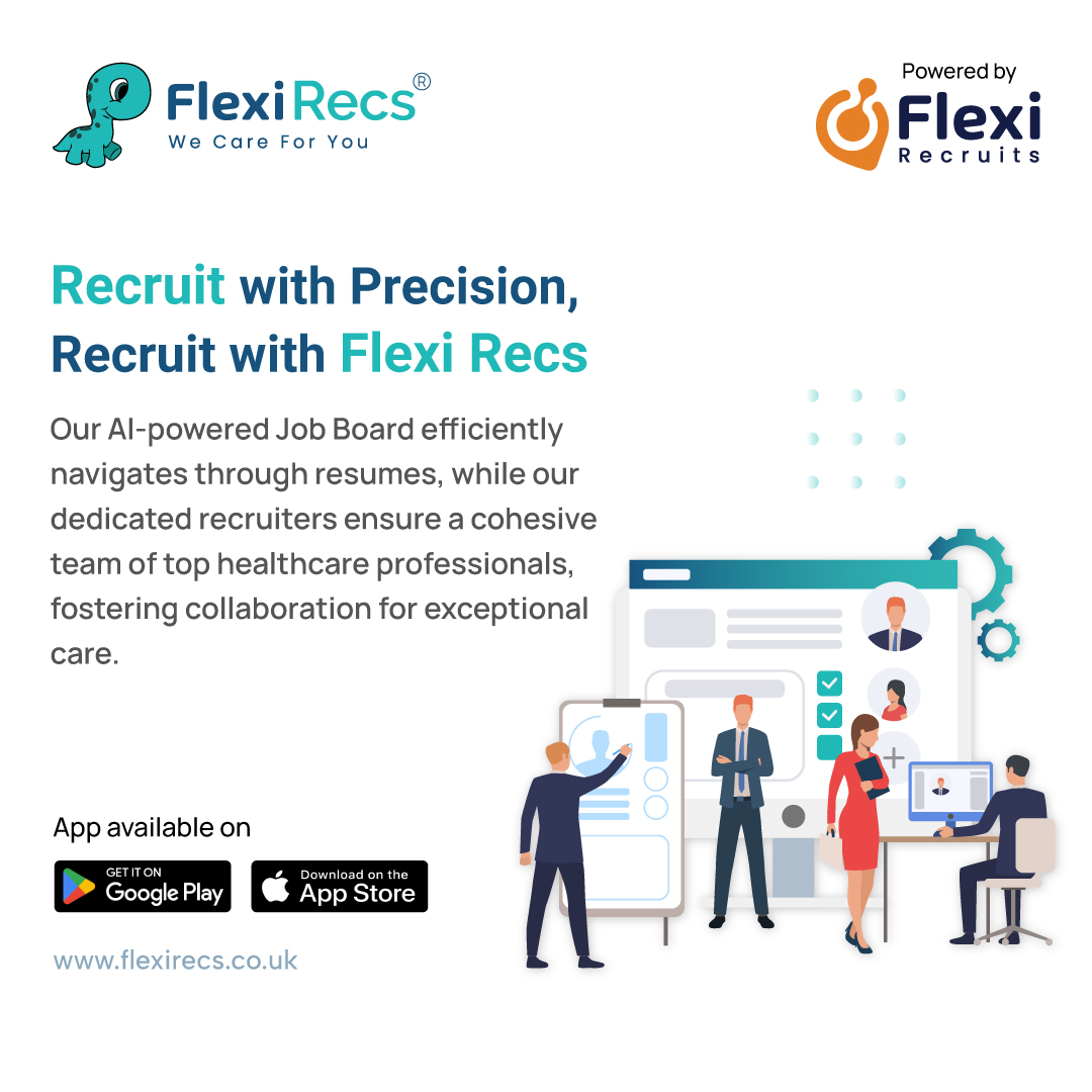 recsyuk's tweet image. Revolutionize healthcare recruitment with our AI Job Board, connecting top professionals for seamless collaboration and exceptional care
Follow @recsflexi for more healthcare updates
Mail: info@flexirecs.com
Website: flexirecs.com
.
.
.
.
#flexirecs #healthcare