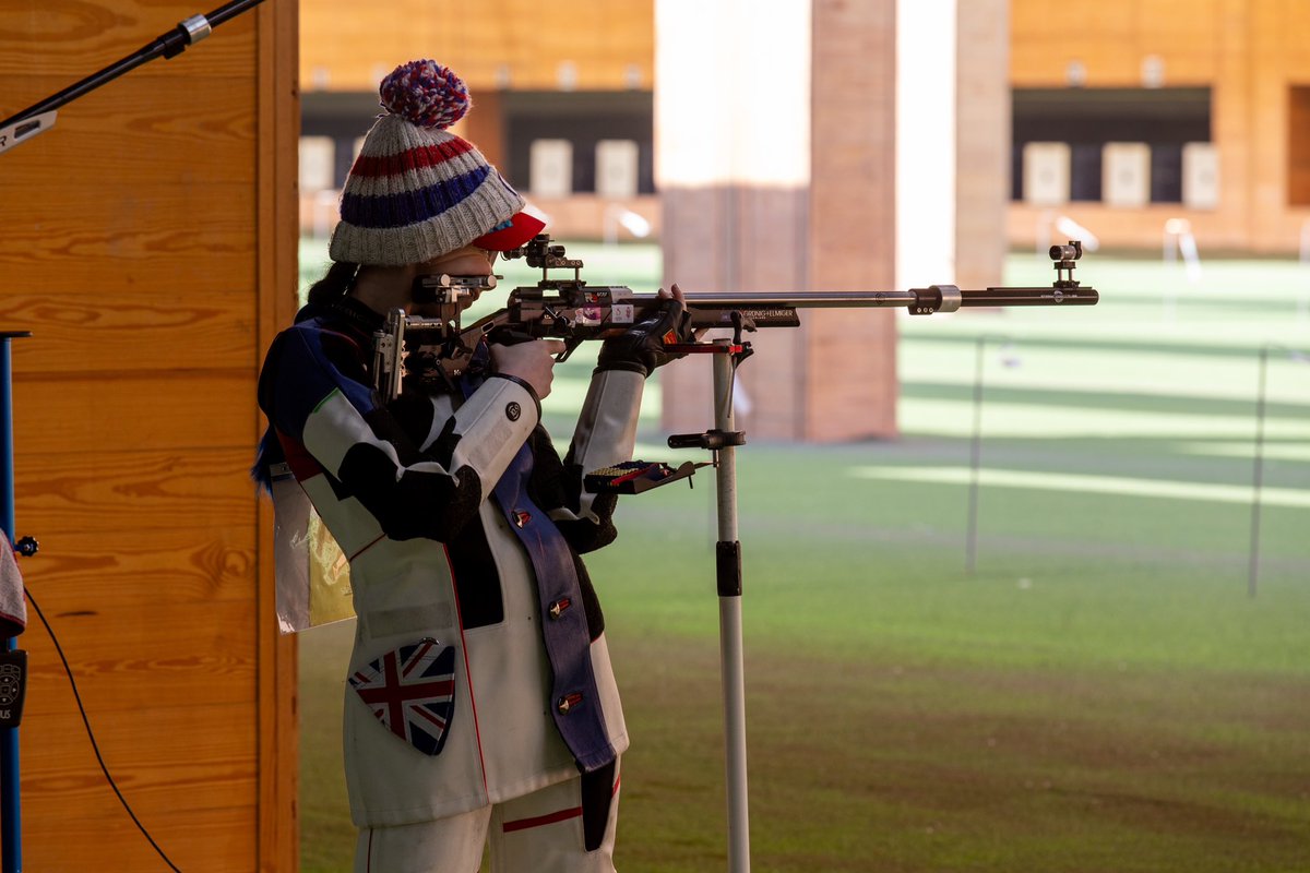 Team GB (@teamgb) on Twitter photo Seonaid McIntosh is on fire 🔥
A second World Cup gold in Cairo and just 0.3 off the current world record 🤯
<a href="/GBShooting/">British Shooting</a> Seonaid McIntosh is on fire 🔥
A second World Cup gold in Cairo and just 0.3 off the current world record 🤯
<a href="/GBShooting/">British Shooting</a>
