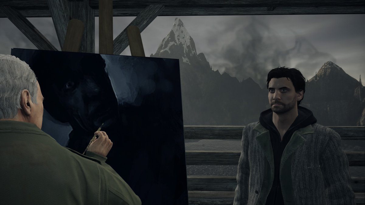 The Painter & his Muse 🖌️
#AlanWakeRemastered #AlanWake