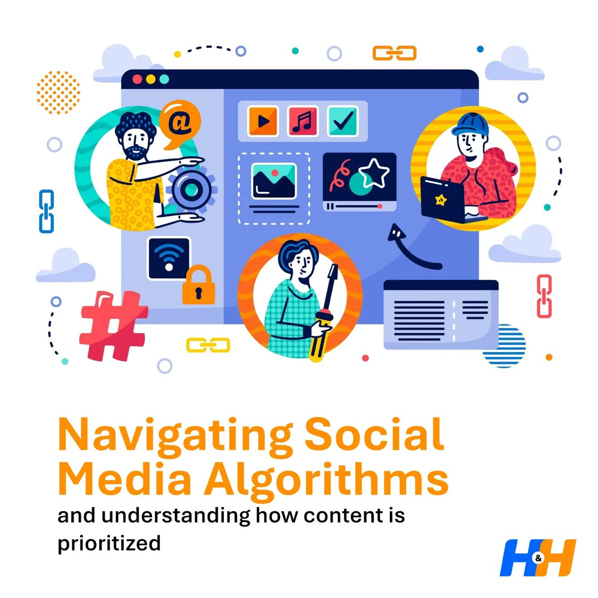 hustlenhuddle's tweet image. Ever wondered how your posts get seen (or sometimes buried) on your feed?
Understanding social media algorithms is like decoding a digital puzzle!
#SocialMedia #AlgorithmInsights #DigitalMarketing101 #ContentStrategy #EngagementTips #OnlineVisibility #KnowYourAudience #Content