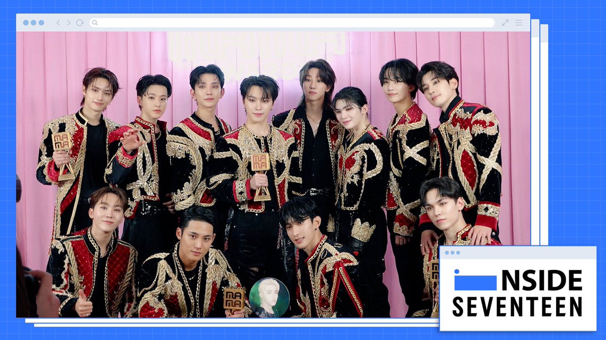 pledis_17's tweet photo. [INSIDE SEVENTEEN] 2023 MAMA AWARDS 비하인드 (2023 MAMA AWARDS Sketch)

▶️ https://t.co/X5I0ha4Dvd

#SEVENTEEN #세븐틴
#INSIDE_SVT https://t.co/9ltnepK97E