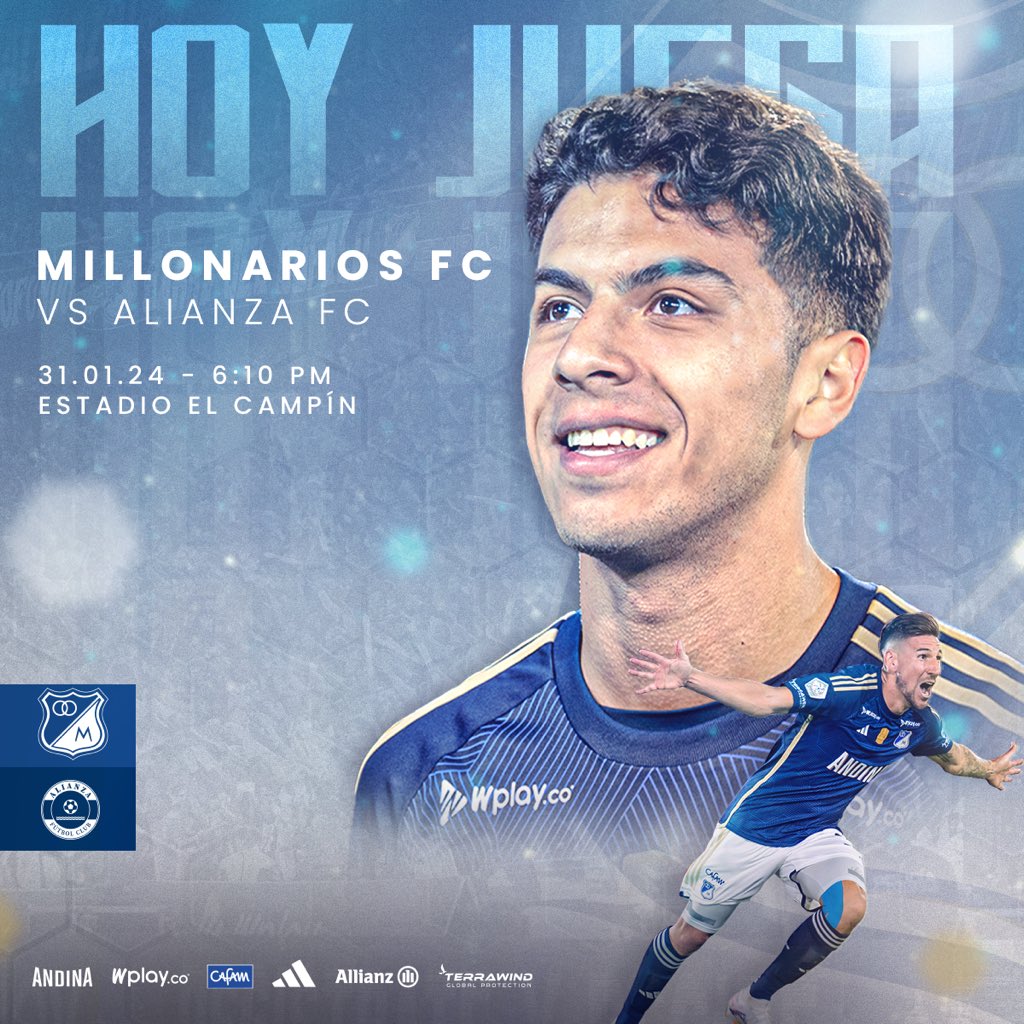 MillosFCoficial's tweet photo. En la casa, en el trabajo, en la universidad, en el colegio… ¡TODOS CON LA AZUL PUESTA! 🤩⚽️💙🔥

¡HOY JUEGA MILLONARIOS! 🏟️Ⓜ️🔝

#JuntosPorLaGrandeza https://t.co/a5aScg1F3E