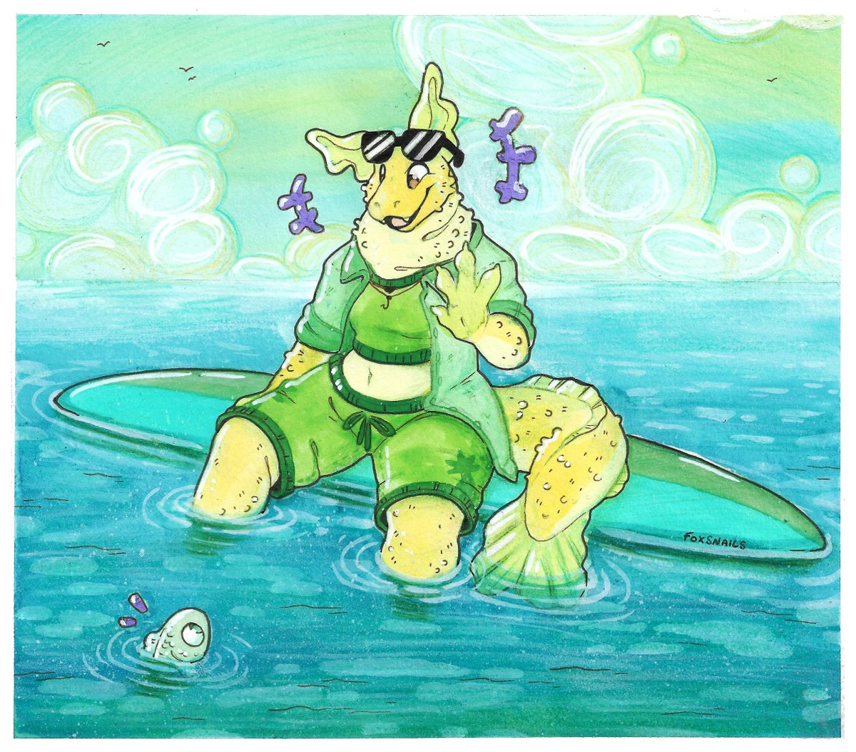 Fox (Ink Animal) tweet media