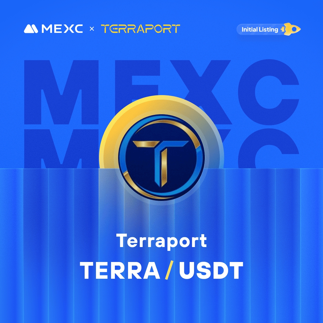 Alpha_MEXC's tweet photo. We're thrilled to announce that the @_Terraport_ Kickstarter has concluded and $TERRA will be listed on #MEXC!   

🔹Deposit: Opened  
🔹TERRA/USDT Trading in Innovation Zone: 2024-01-31 15:00 (UTC)  

Details: https://t.co/3ZW4JNml8u https://t.co/WdUo2nBVtc