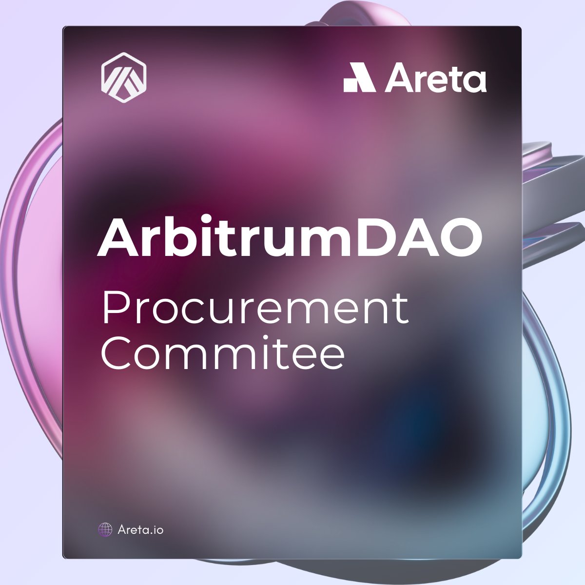 @areta_io has been elected to the @arbitrum DAO Procurement Committee 👀 Within the committee, our primary objective is to develop and refine robust processes for the selection and negotiation of service providers. We appreciate everyone's trust in the voting process 🤝 Looking…