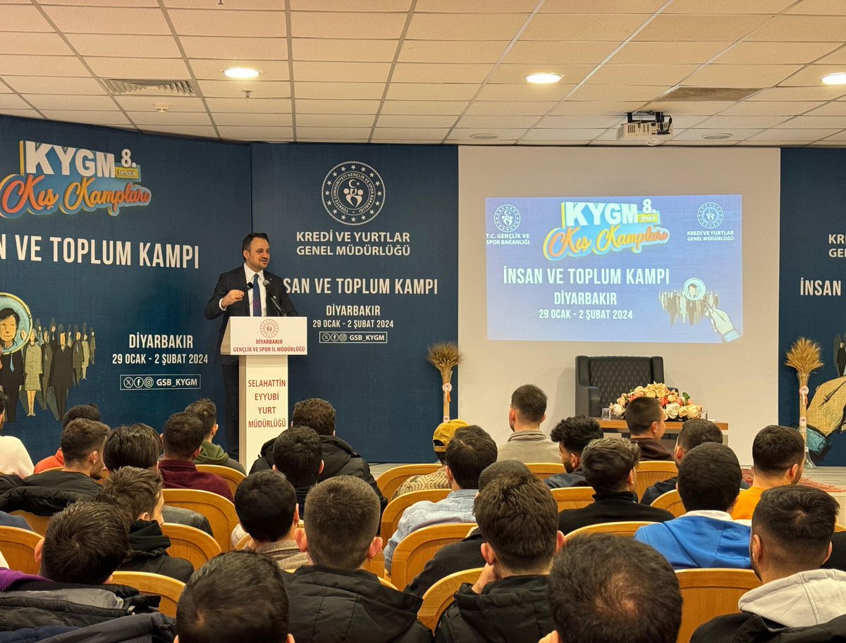 eminogluenes's tweet photo. Kültür Köprüsü Diyarbakır'da, 55 farklı şehirden gencimizle İnsan ve Toplum Kampı'ndayız.

Medeniyetler Kenti size ilham kaynağı olsun gençler.🤚

🏕 8. Tematik Kış Kampı

📍Diyarbakır, GSB Selahattin Eyyubi Erkek Yurdu https://t.co/Ir6AV4QI8h
