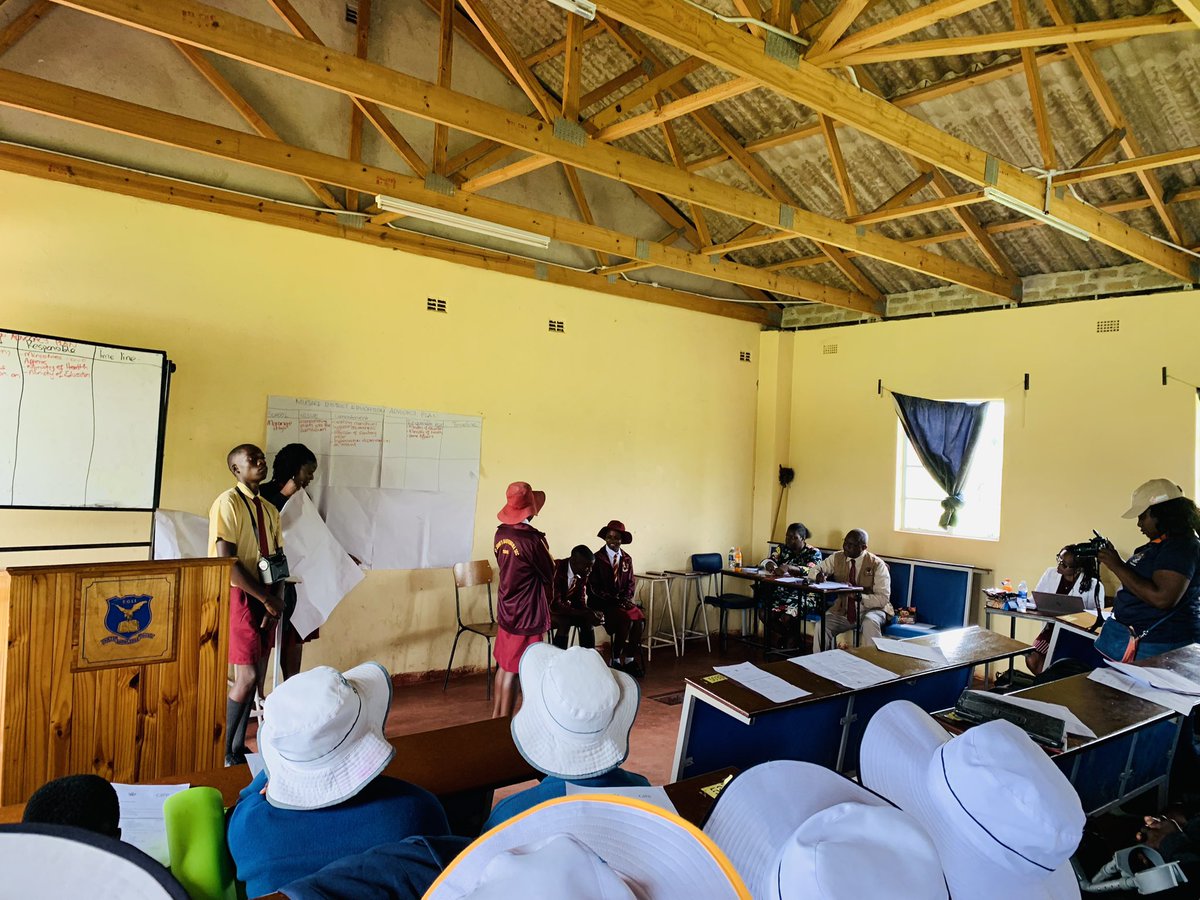 QUAPAZ1's tweet photo. @QUAPAZ1 partnering with @CAREZimbabwe #Start4Girls, excited to see insightful position papers presented by learners addressing pressing issues affecting #AdolescentGirls with disabilities. #GirlsEmpowerment #InclusionMatters https://t.co/VHOr4HM278