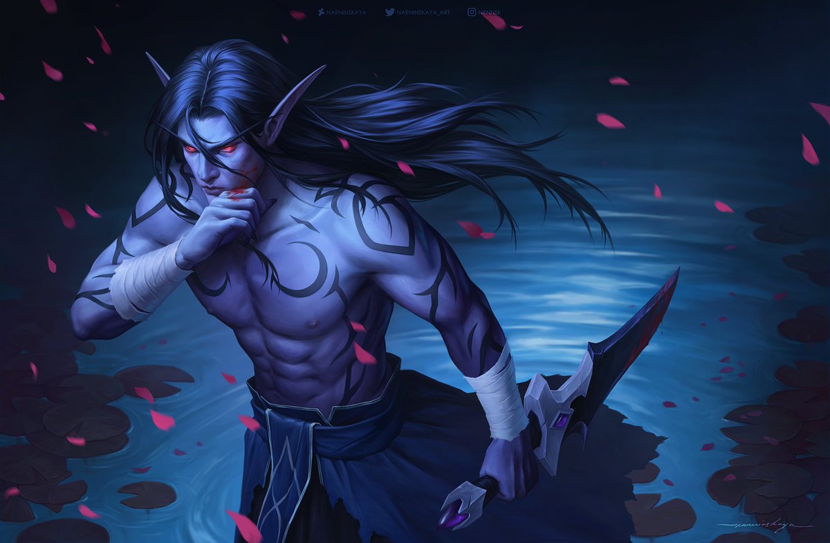 Demon Hunter
Commission illustration for
<a href="/SulfarNightfall/">Sulfar</a>

✧ 
#warcraft #worldofwarcraft