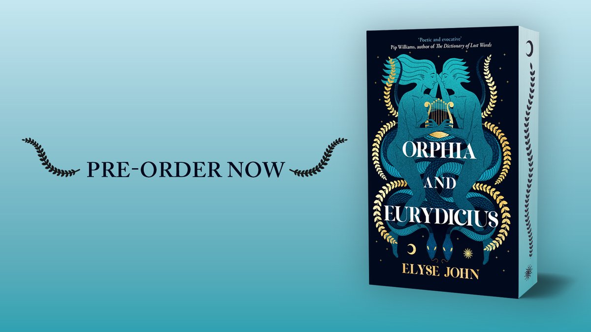 Look at this gorgeous independent bookshop exclusive edition! Orphia & Eurydicius is a beautiful, compelling story of love & creativity. Out on 28th March- pre-order with us now. @IndieThinking @Harper360UK
