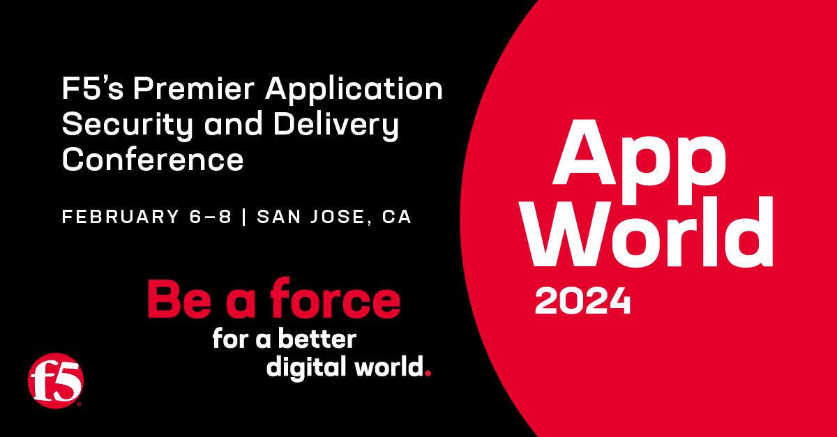 opi_project's tweet image. .@opi_project Premier member @F5 is hosting #AppWorld2024. Speakers, including #OPIProject Governing Board Member Joel Moses, Distinguished Engineer &amp;amp; CTO at #F5, will present trends, what’s coming &amp;amp; more. Register: hubs.ly/Q02j5lZJ0 #AppSecurity #CyberSecurity
