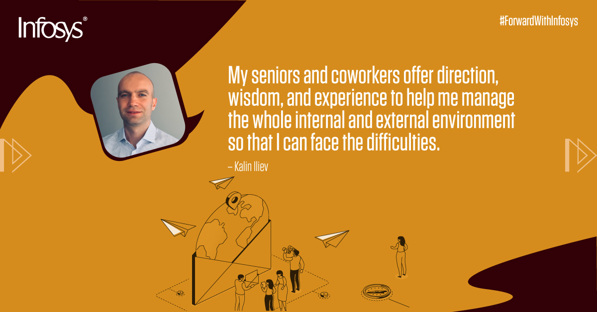 InfosysAmericas's tweet image. Infosys equipped Kalin Iliev to tackle any challenge! Add more meaning to your career when you work with Infosys. infy.com/3AZMlQ6 #ThisIsInfosys #Careers