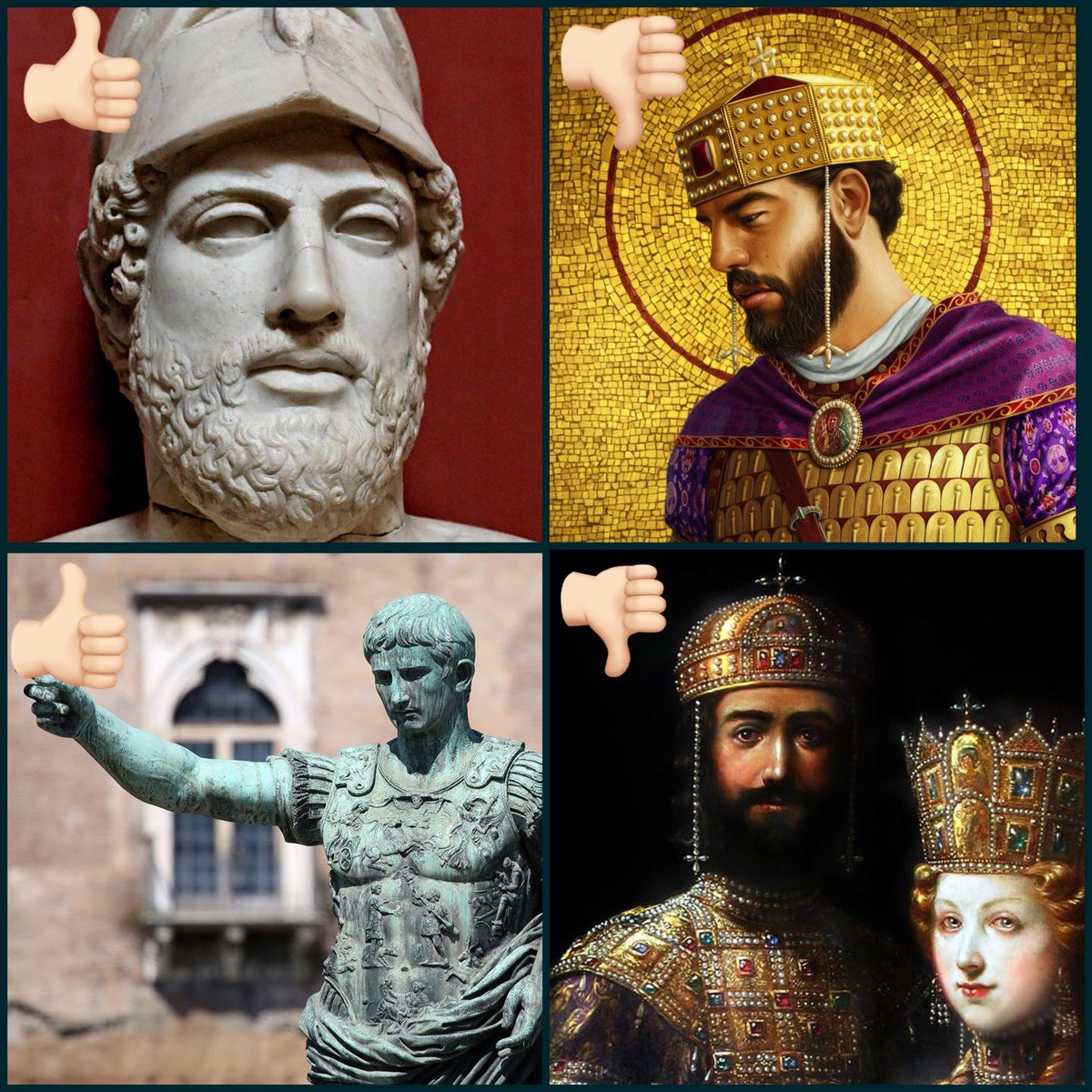 It’s incredibly strange that Ancient Greece and Rome are included as part of of Western civilization but then the medieval Roman Empire is often excluded…people do this without thinking critically about it. It makes no sense!