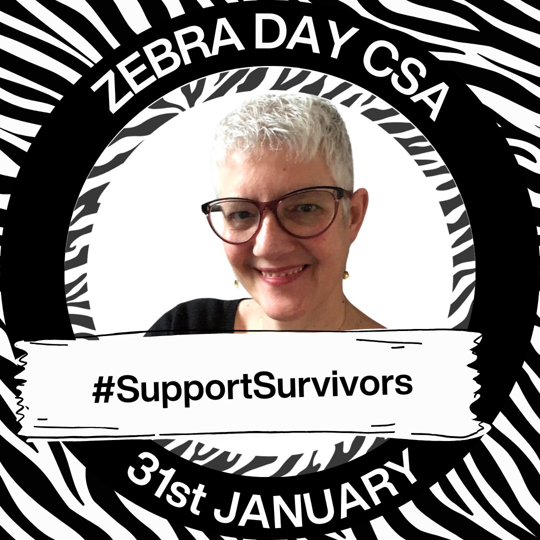 Getting zebra'd up on #ZebraDayCSA to stand in solidarity alongside a #Superherd of #11million adult survivors of child sexual abuse in the UK and many more worldwide to raise awareness about #CSA. 🫶🦓🔥 #SupportSurvivors #ally Find out more here 👉 bit.ly/CSASurvivorPri…