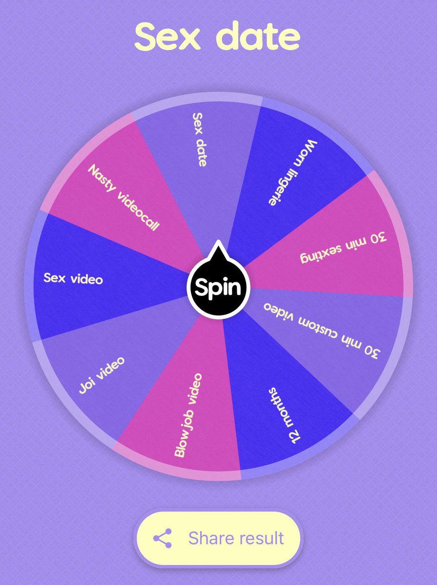 FemmeFormidabl_'s tweet photo. De kans om een sex date te winnen is groter dan ooit! Durf jij het aan? Of hou je het liever op een lekker stoute videocall sessie! Gegarandeerd prijs! 

1 spin €10
2 spin €20
3 spin €30

Good luck!😈
@f2f_com 

https://t.co/WWJ3uVt6kA https://t.co/toyH4wRUtc