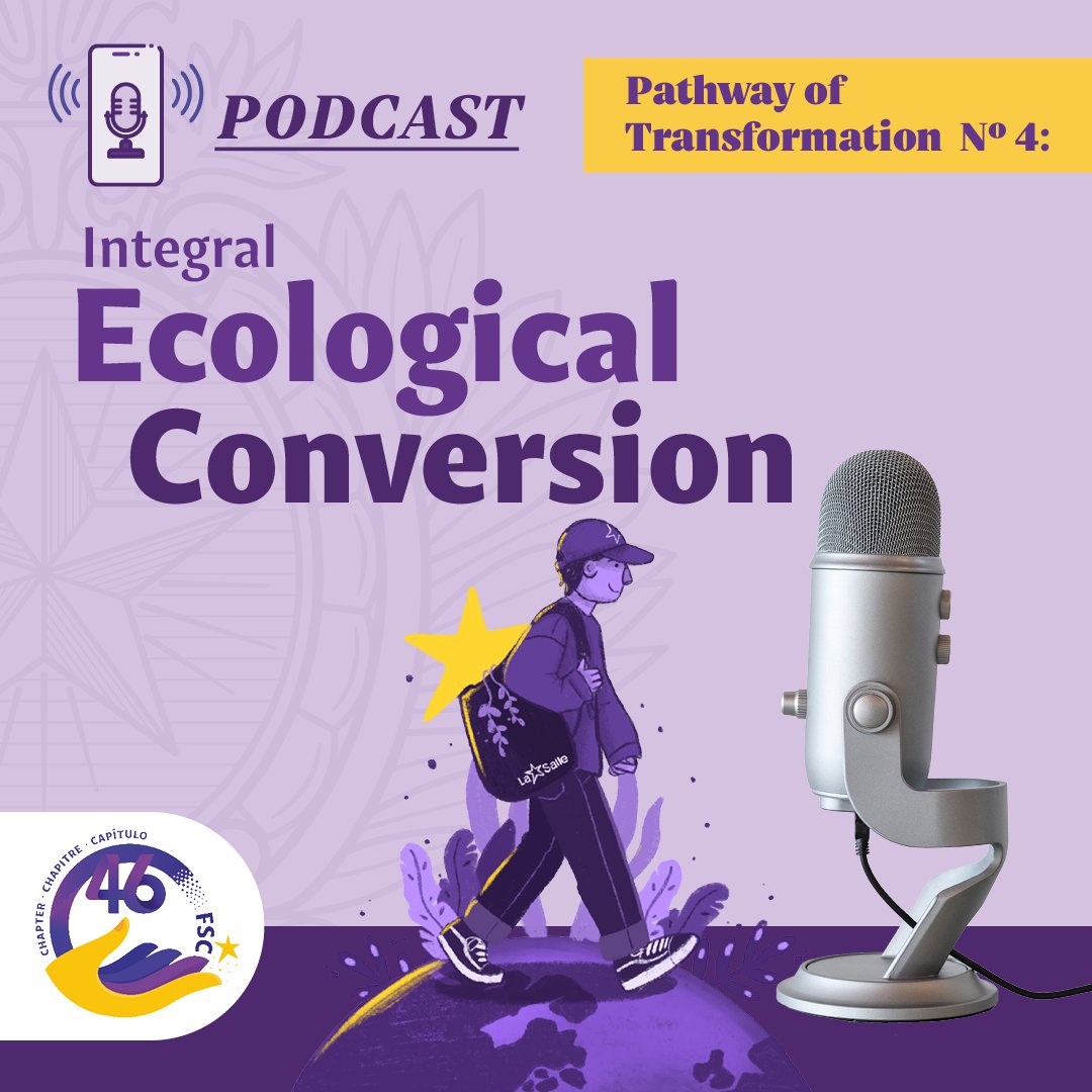 lasalleorg's tweet photo. ENG || #FSC46GC How can we help the planet? During this episode we learn how to develop an integral ecological awareness and explore our options for implementing works that promote ecological conversion in community. https://t.co/uv1dliIBrl https://t.co/nOOkD7ZfBE