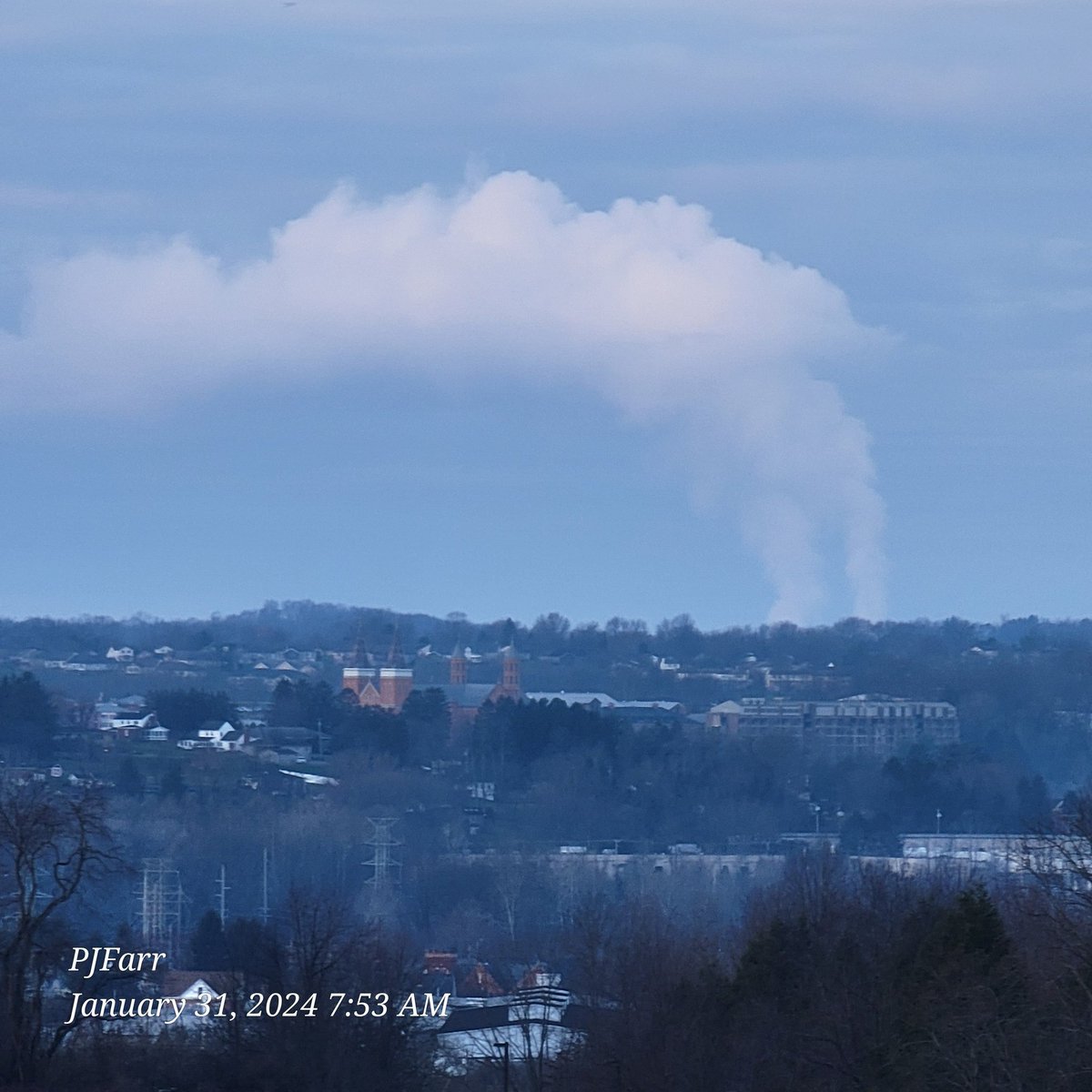 What ever happened to clean water, clean air, & clean food?
I am an observer. I love nature. I walk a bit. Today, I noticed something unusual. Two venting stacks of steam? Not sure. I know it isn't Homer City, nor New Florence power plants. What was it? Anyone?
#cleanairmatters