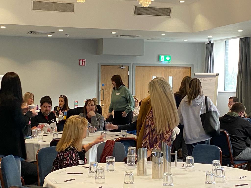 HeydiFoster's tweet photo. Positive vibes in #Tallaght as 90+ members of the @an_cosan team celebrate the successes of our learners and the ongoing implementation of our #TransformingLives 2026 Strategy >> https://t.co/7ciBp9FsDh 
#LifelongLearning #LearningLeadershipEnterprise #OneGenerationSolution https://t.co/uoVHPfQin1