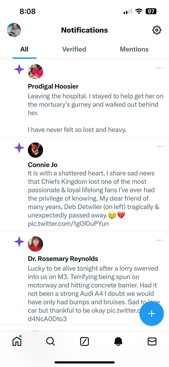 Some examples - also seems to include people in their own tragic battles… But again, what did I do X to deserve these notifications. Of course I’m so sorry for all of these people and shouldn’t complain about something I can easily correct by just deleting an app.