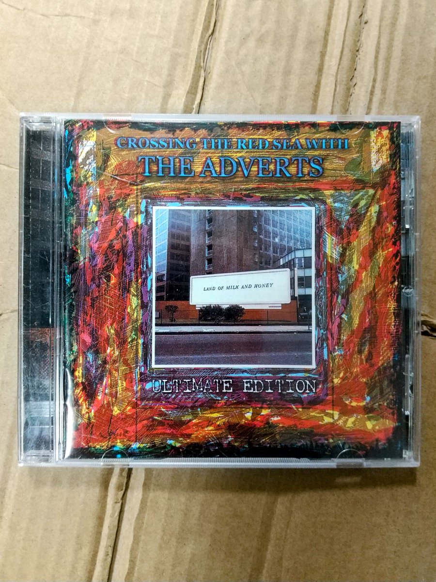 THE ADVERTS
『CROSSING THE RED SEA WITH THE ADVERTS』

#NowPlaying
#CD
#theadverts
#crossingtheredseawiththeadverts