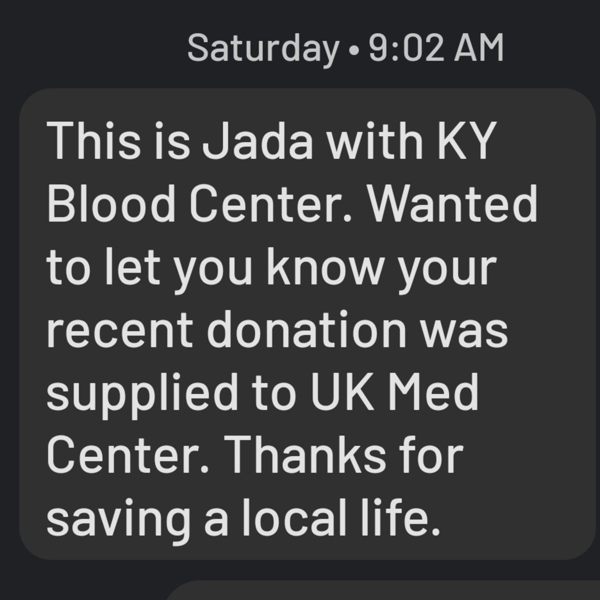 @KYBloodCenter allows you to give locally AND save lives locally.  

The Beaumont location is close for many of us in the 45th, but there's a local blood drive coming up next Saturday for those of you in Jessamine county 🙌

#givelocal #savelocal