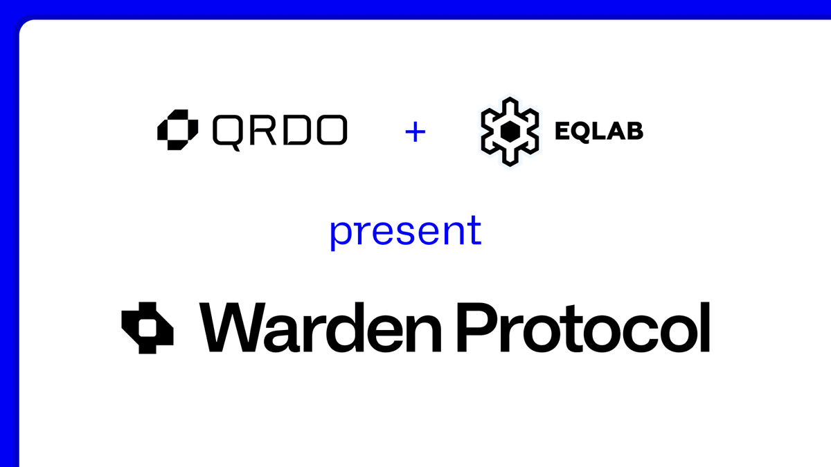 OpenCustody's tweet photo. 🌐 Brace for @WardenProtocol , an intent-centric protocol by @eqlab_io and the QRDO Foundation, built with @cosmos-SDK. Happy to introduce you to this new protocol, and new community. 🤝
👉Read: https://t.co/sQEttwLk74
👉Follow: @wardenprotocol 
👉Join: https://t.co/XxFNu2IzhX https://t.co/KWwLmkgVAc
