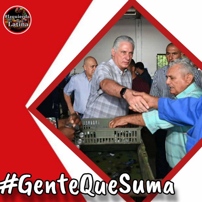 🌵🇨🇺
Este país está lleno de #GenteQueSuma, de pueblo que trabaja y construye, de dirigentes que escuchan y hacen hasta lo imposible porque las cosas salgan bien. 

#YoSigoAMiPresidente #ClaridadTunera <a href="/DiazCanelB/">Miguel Díaz-Canel Bermúdez</a> <a href="/ESanchezcub/">Erick Sanchez 🇨🇺</a> #LasTunas