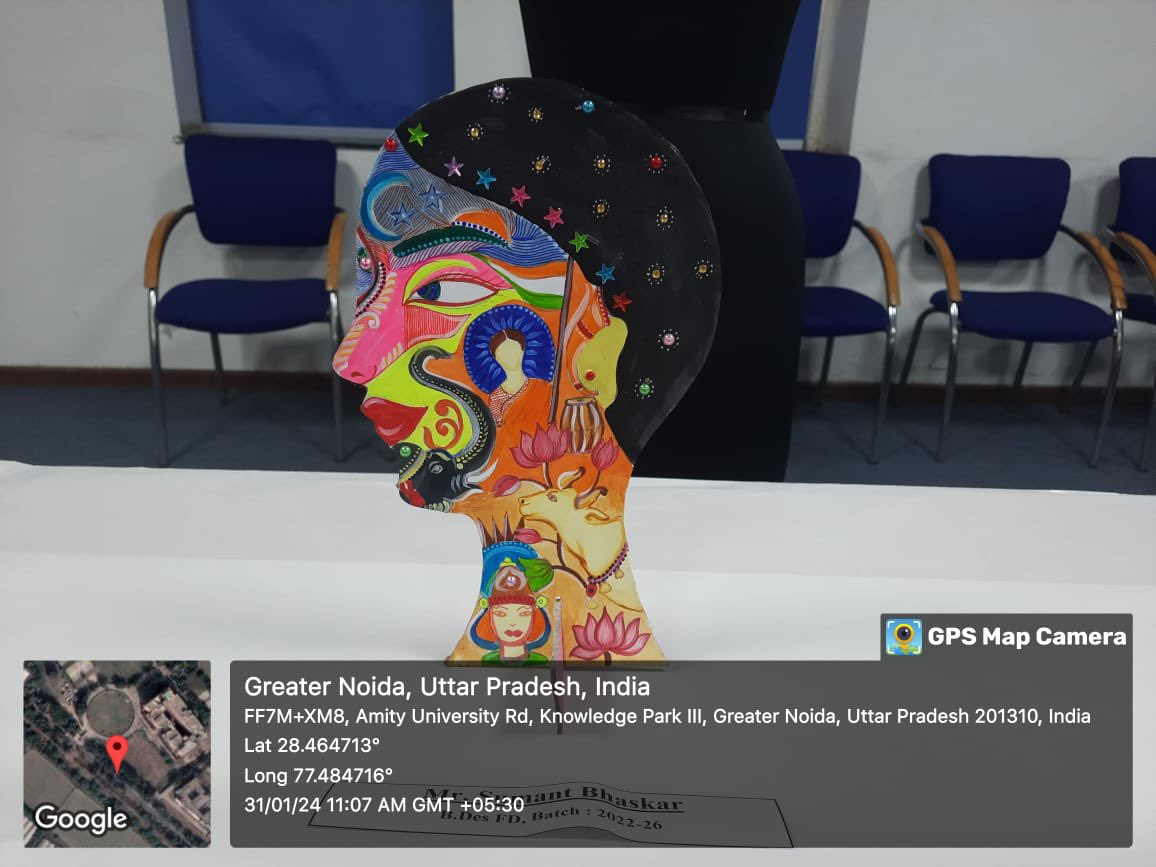 DrAjayRana's tweet photo. Thrilled to showcase the exceptional talent of Amity School of Fashion Technology, AUGN campus!
Our fashion team has truly excelled in the display of face painting and hand-made jewelry products. Kudos to their commendable work!
#fashioncareer #amityuniversity #amityuniv #amity https://t.co/e1rx221eW0