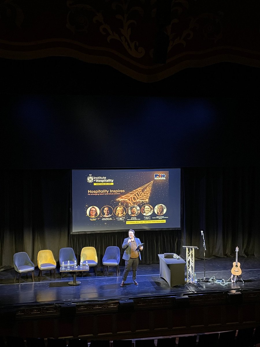 Our MC for this afternoon, <a href="/EmerMofficial/">Emer Maguire</a> at Hospitality Inspires