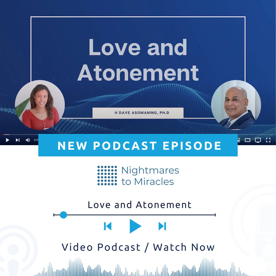 ✨ Join us for an enlightening discussion on the Principles of Miracles & Love in our latest video podcast! Explore the transformative power of love❤️ and how it leads to miracles. Watch now on our YouTube channel. 🎥 youtube.com/watch?v=Y9vWkJ… #davidasomaning