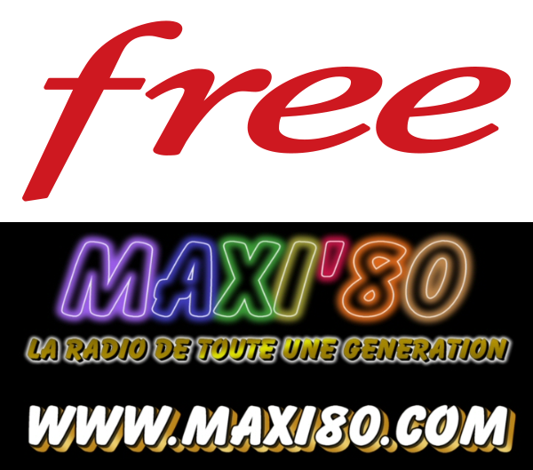 Les équipes techniques de Free et Maxi 80 sont parvenues à régler un bug. Vous pouvez à nouveau retrouver Maxi 80 votre radio 80's préférée sur votre décodeur télé Free ! (dispo également dans la section "radios" sur les décodeurs des autres opérateurs) #maxi80 #freebox #musique