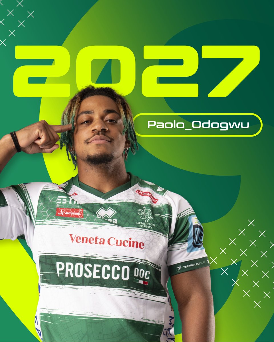𝑻𝒐𝒈𝒆𝒕𝒉𝒆𝒓 𝒇𝒐𝒓 𝒕𝒉𝒓𝒆𝒆 𝒐𝒕𝒉𝒆𝒓 𝒚𝒆𝒂𝒓𝒔 𝑷𝒂𝒐𝒍𝒐 𝑶𝒅𝒐𝒈𝒘𝒖 🔥

<a href="/notoriousPCO/">Paolo Odogwu</a> rinnova fino al 30 giugno 2027 💪

Leggi la notizia sul rinnovo di contratto 👉 shorturl.at/fzTY5

#BenettonRugby #WeAreLions