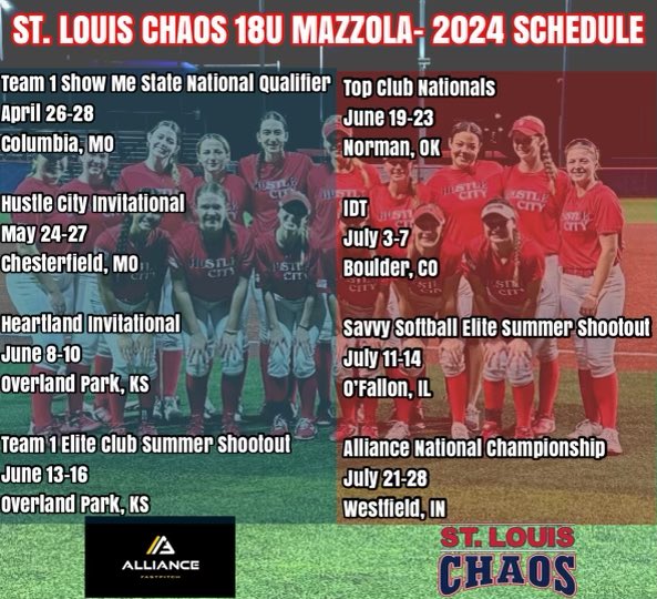 St. Louis Chaos 18U-Gentile tweet media