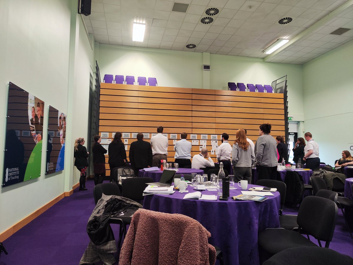 OutwoodIE's tweet image. A productive &amp;amp; research-informed day for our delegates with the @UCL_Holocaust team, exploring how to teach the Holocaust. 

#SubjectKnowledge | #CPD | #Teaching | @OGATrust