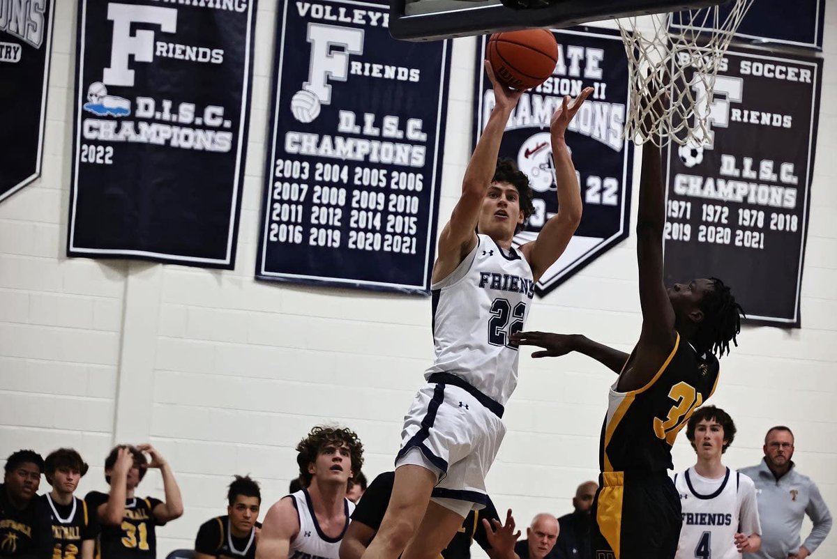 WilmFriends's tweet photo. WFS boys' 🏀 defeated Tatnall last night, 62-42! 

Ryan Tattersall ’25 led all scorers with 18 points while Joey Winchell ’25 netted 14. Bryce Jackson ’27 added eight. https://t.co/7woab4mMac