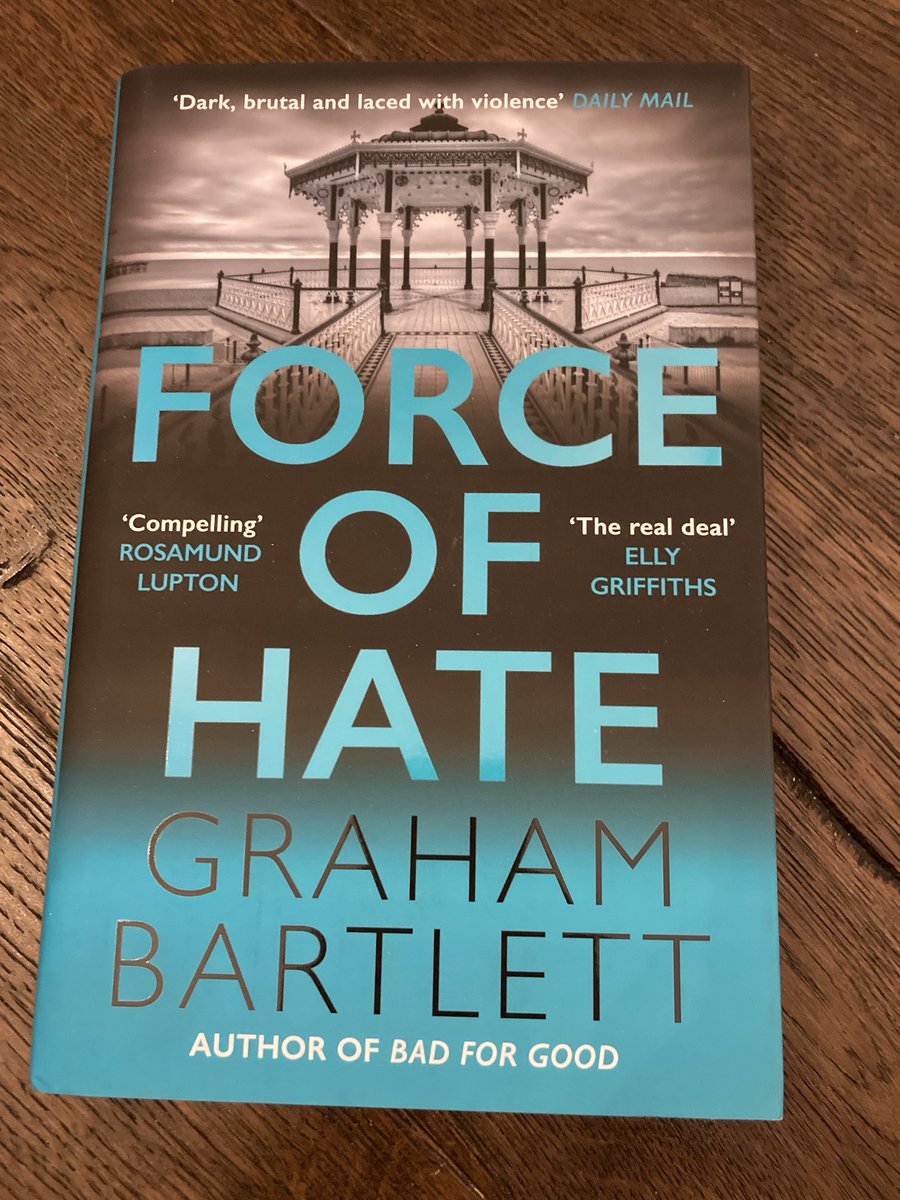 fionamsharp's tweet photo. Having loved #BadForGood I’m delighted to receive #ForceOfHate & #CityOnFire. Thank you @gbpoliceadvisor @AllisonandBusby see you in @wstonesdurham 10am Saturday 16 March. https://t.co/7SAjHq0RxQ