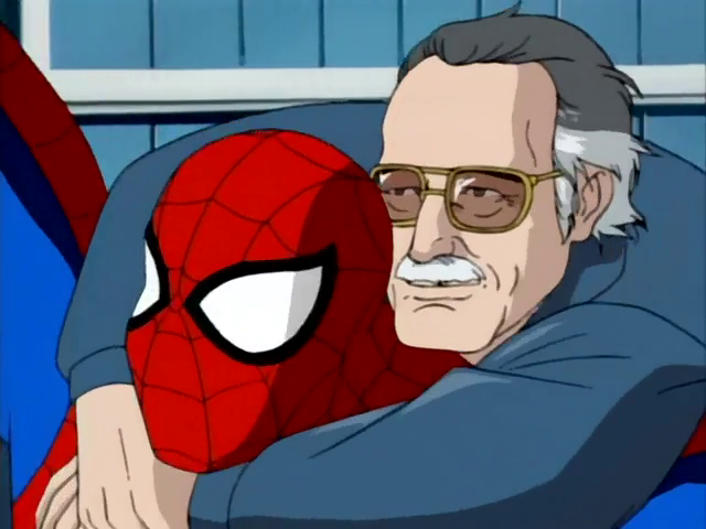 worldsfinest's tweet photo. The Spider-Man: The Animated Series two-part series finale, "Spider-Wars," debuted on this day (Jan. 31) in 1998! The Scarlet Spider, Uncle Ben, Stan Lee, among others, join the festivities as the beloved cartoon gets an unforgettable send-off! #SpiderMan #SpiderManTAS #SpideyTAS https://t.co/ttO7qeVULd