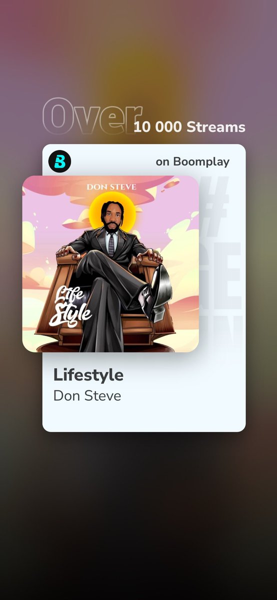 iam_donsteve's tweet photo. LIFESTYLE is still streaming on BOOMPLAY. If you haven’t stream this song yet. You need to go check out DON STEVE in BOOMPLAY. 

@BoomplayMusic 
#Boomplayforartist

@BoomplayNigeria 
@BoomplayGhana 
@BoomplayKenya 
@BoomplayZm 
@BoomplayMusicUG 
@BoomplayTZ https://t.co/e55lrj23hs