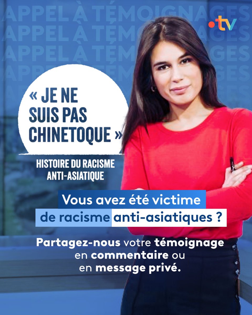Préjugés, insultes, agressions… Considérés comme « une minorité modèle », le racisme subi par les Français d’origine asiatique est souvent passé sous silence.   

🎙️À l’occasion de la diffusion de "Je ne suis pas chinetoque" ce dimanche sur France 5, on vous donne la parole. 👇